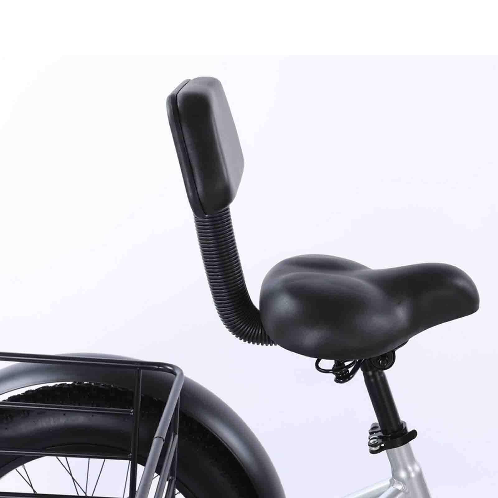 Amazon | 7スピード大人用三輪車 (広いシート) + 48V/12Ah 内蔵